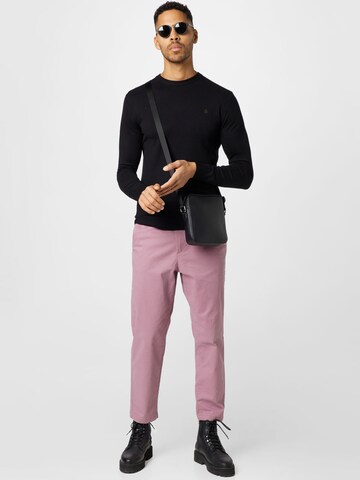 BURTON MENSWEAR LONDON - Tapered Pantalón chino en lila