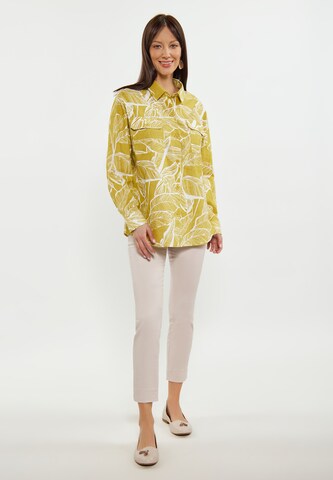 Usha Blouse in Yellow