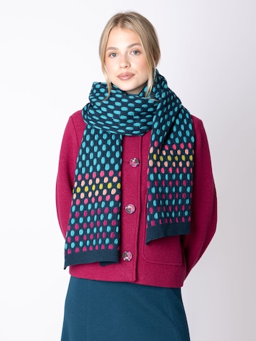IVKO Woman Schal in Blau: Vorderseite