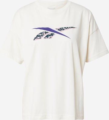 Reebok Sport Functioneel shirt 'Modern Safari' in Beige: voorkant