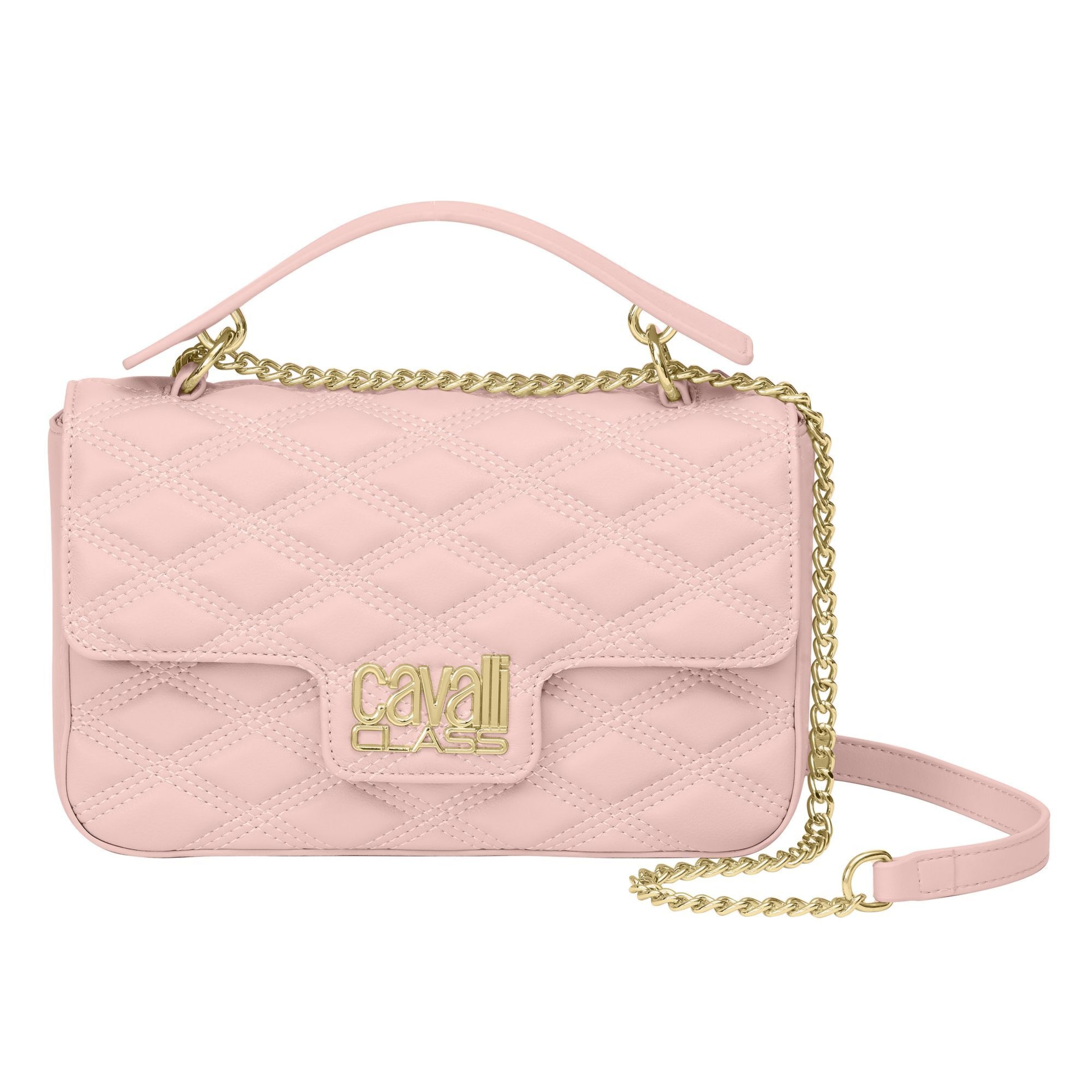 Borsa a mano 'Amanda' di Cavalli Class in rosa: frontale