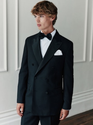 Next - Regular Fit Jaqueta 'Nova Fides Signature' em preto: frente