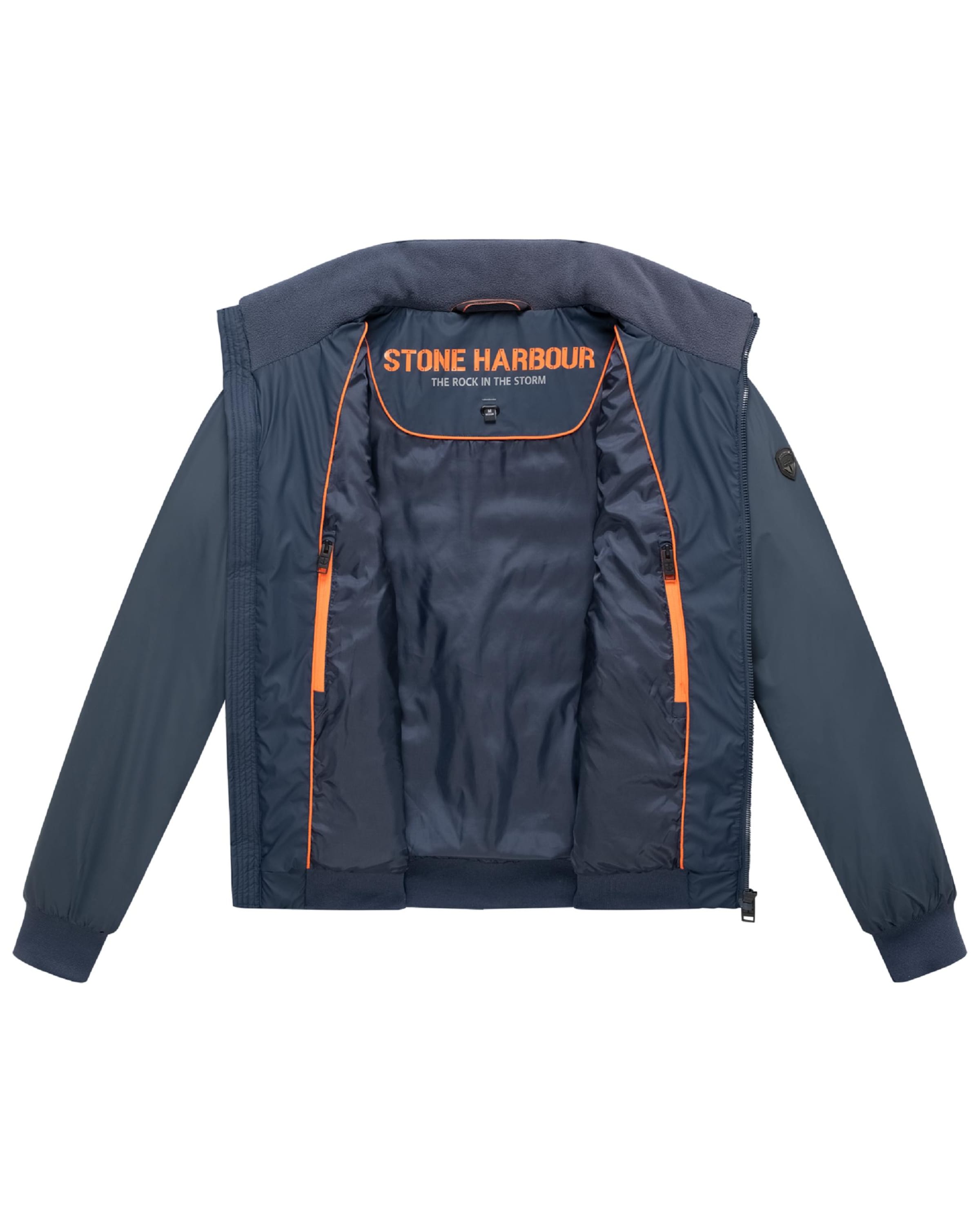 STONE HARBOUR Weatherproof jacket ' Eliaam XX ' in Blue