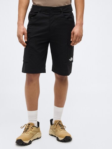 THE NORTH FACE Обычный Штаны в спортивном стиле 'EXPLORATION' в Черный: спереди