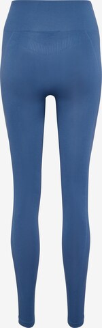 Skinny Pantalon de sport 'Tif' Hummel en bleu