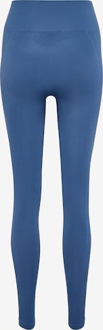 Hummel Skinny Workout Pants 'Tif' in Blue