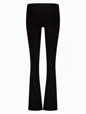 Urban Goddess Yoga & Activewear Flared Workout Pants 'Anandafied' in Black