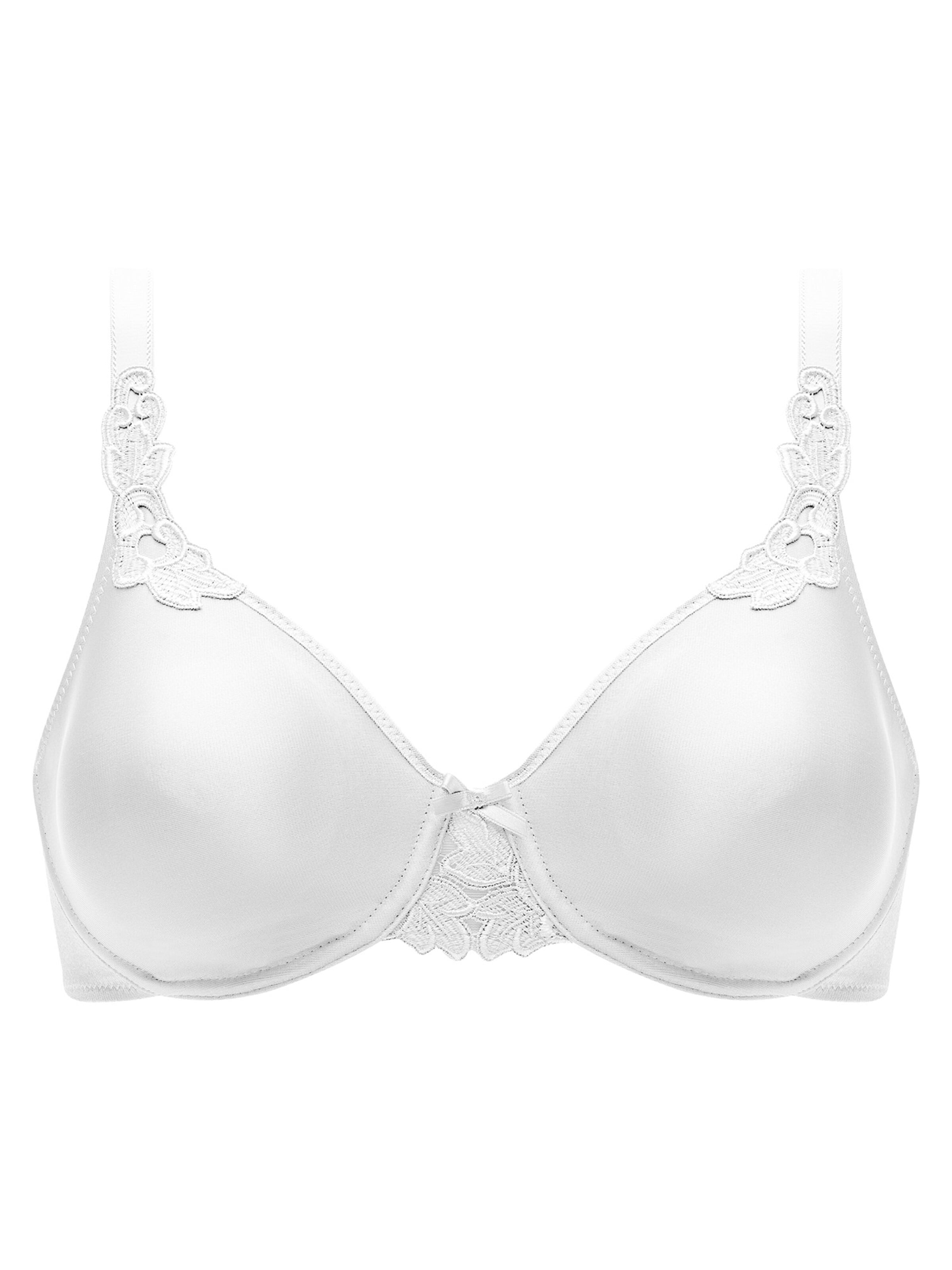 Chantelle T-shirt BH 'Hedona' in Wit: voorkant