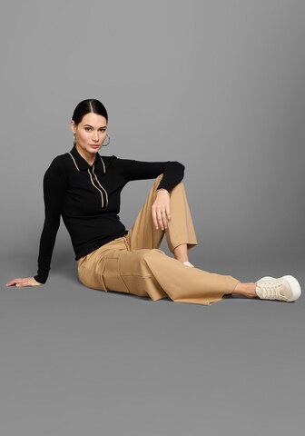 HECHTER PARIS Pullover in Schwarz