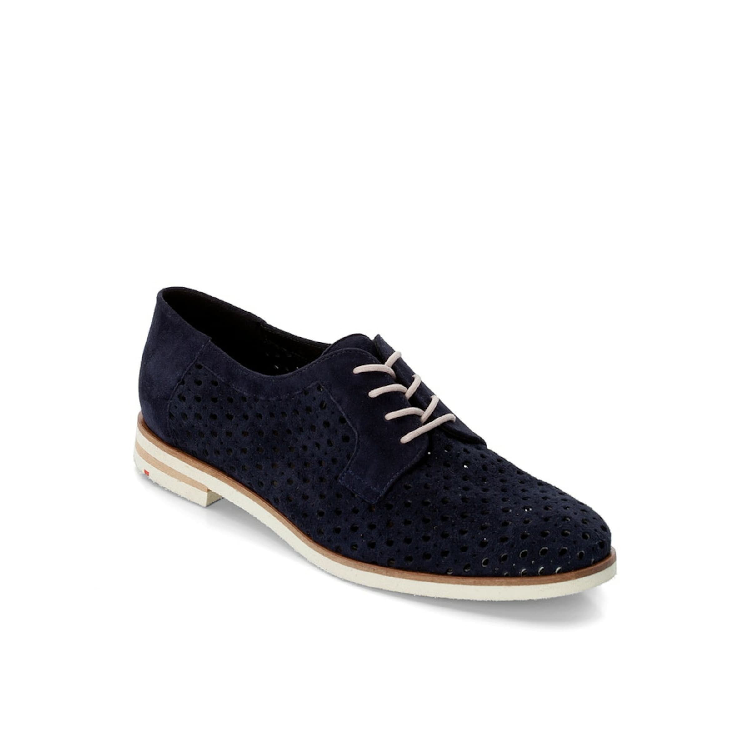 LLOYD Schnürschuh in Blau: Vorderseite