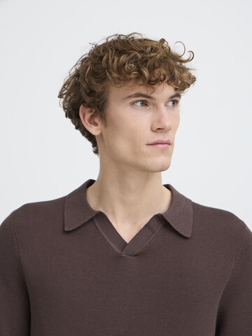 Casual Friday - Pullover ' CFDAHL ' em castanho