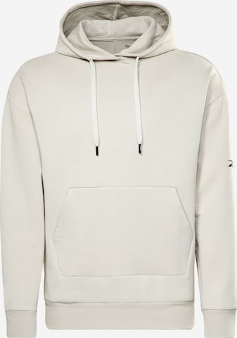 Reebok - Sweatshirt de desporto 'DreamBlend' em branco: frente