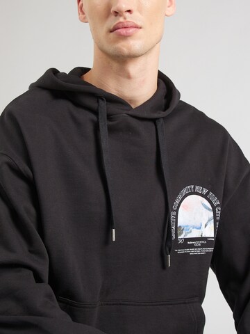 JACK & JONES Sweatshirt 'ROXBURY' in Black