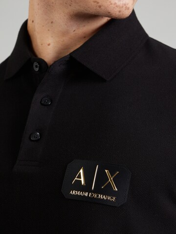 ARMANI EXCHANGE Tričko – černá
