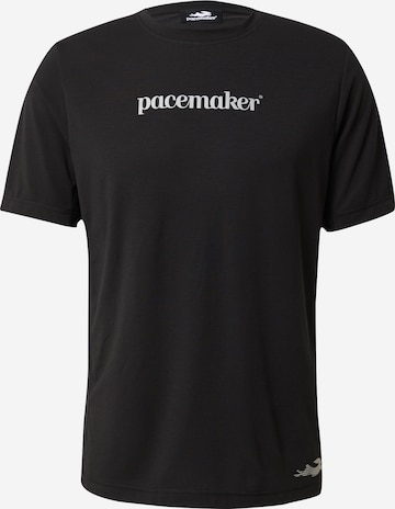 Pacemaker - Camiseta funcional en negro: frente
