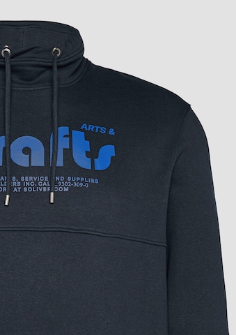Sweat-shirt s.Oliver en bleu