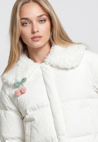 MYMO Winterjacke in Weiß