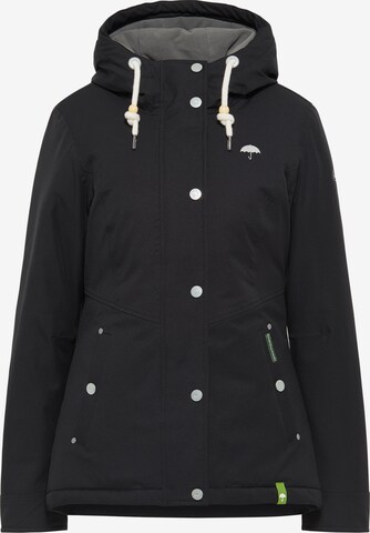 Schmuddelwedda Weatherproof jacket in Black: front