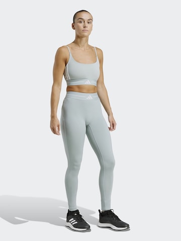 Skinny Pantaloni sportivi 'HYG' di ADIDAS PERFORMANCE in verde: frontale
