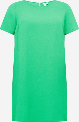 Abito 'CARLUX' di ONLY Carmakoma in verde: frontale