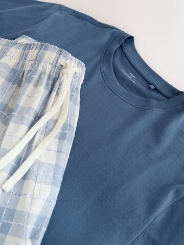 NextDuga pidžama 'Eid Check' - plava boja