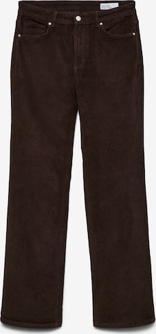VERO MODA Wide leg Pants in Brown: front
