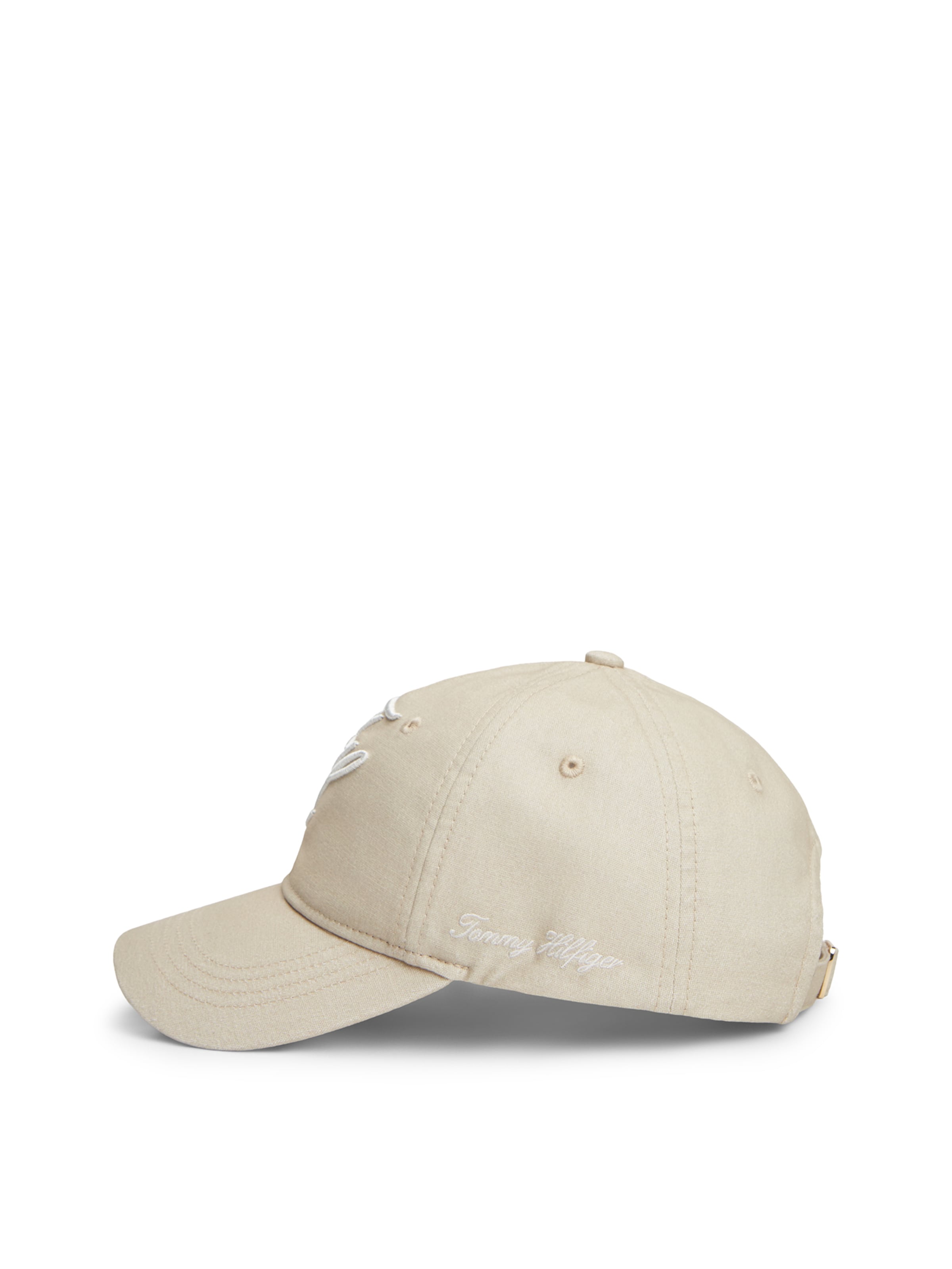 TOMMY HILFIGER Cap in Beige: front