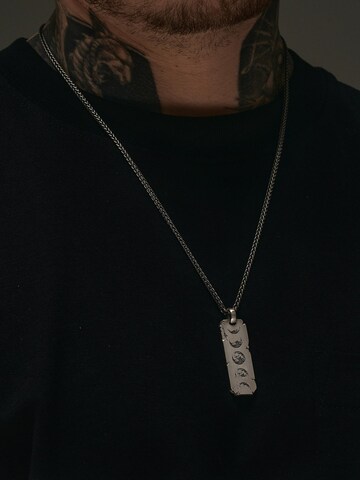 REYTEL - Colgante 'MOON PHASE' en plata