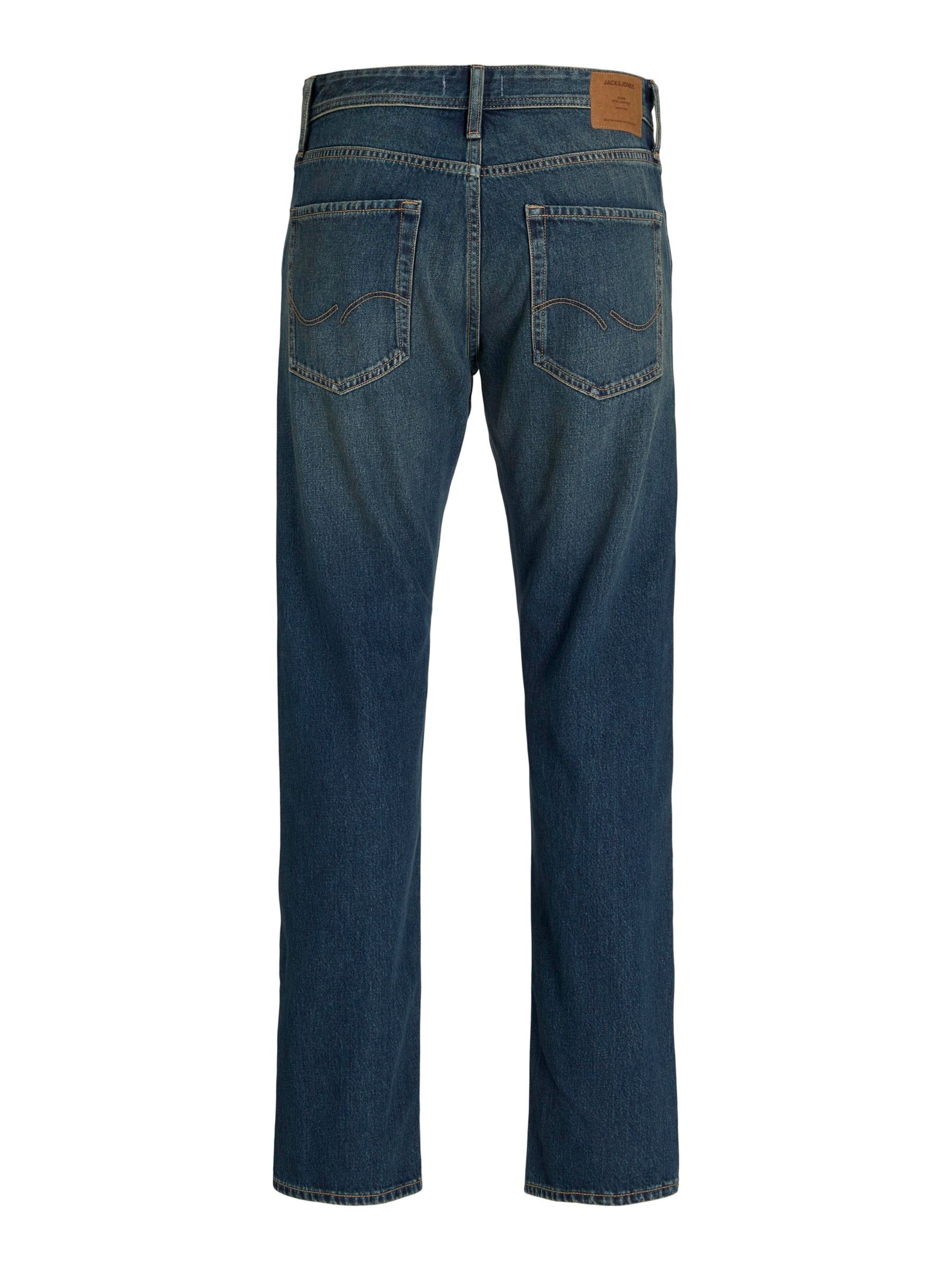 Jack & Jones Plus - Loosefit Calças de ganga 'JJIChris JJOrignial' em azul