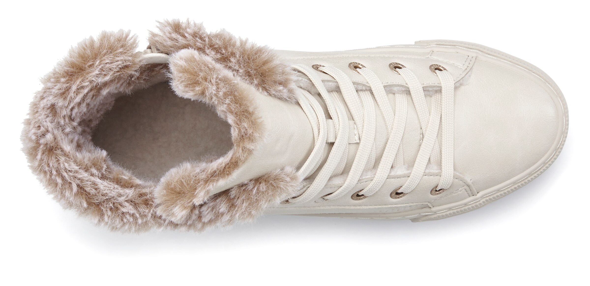 Elbsand Schnürstiefelette in Beige