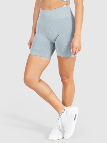 Smilodox Skinny Sportshorts in Grau