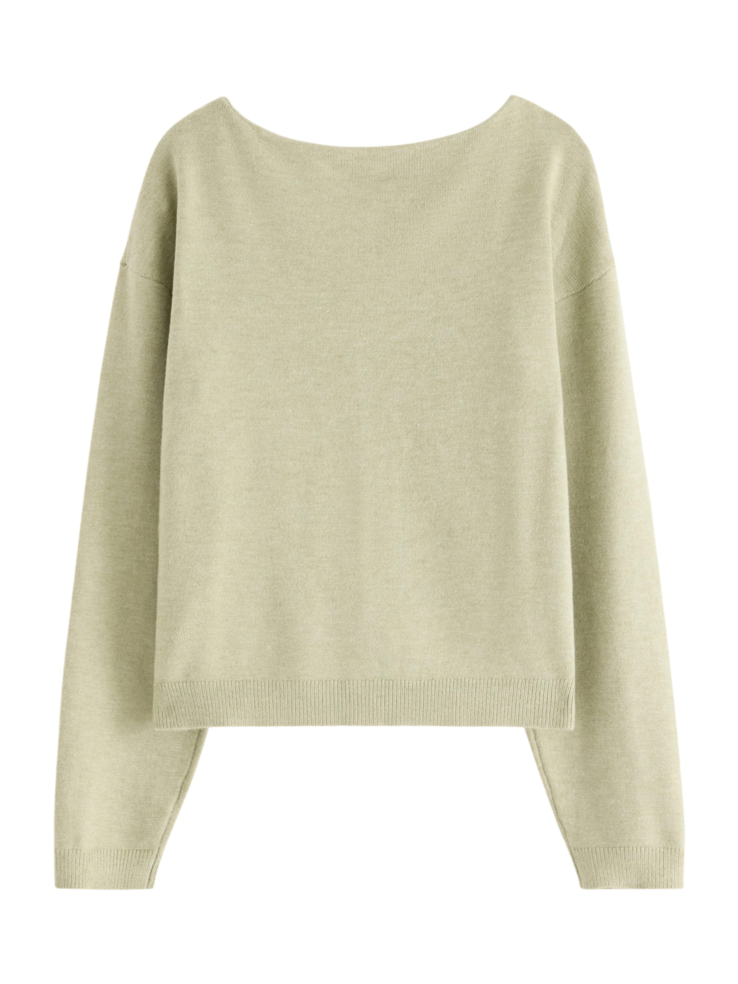 Lindex - Casaco de malha 'Stina' em verde