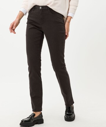 BRAX Slimfit Jeans 'MARY' in Braun: predná strana