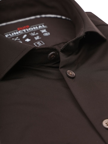 PURE Slim Fit Hemd‌‌‌‌‌‌ in Braun