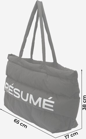 Résumé Shopper in Black