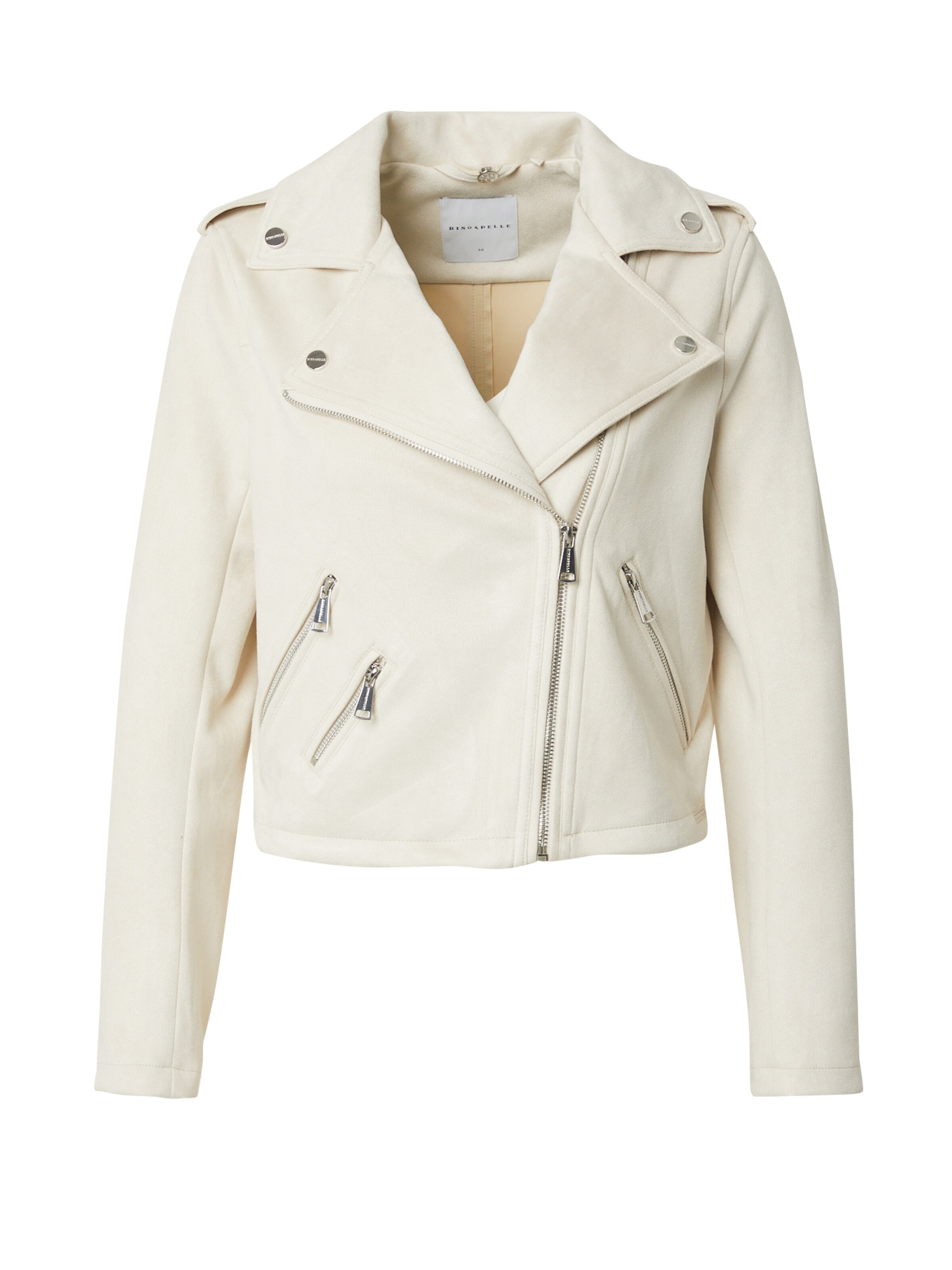 Geacă de primăvară-toamnă 'Frelin' de la RINO & PELLE pe alb: față