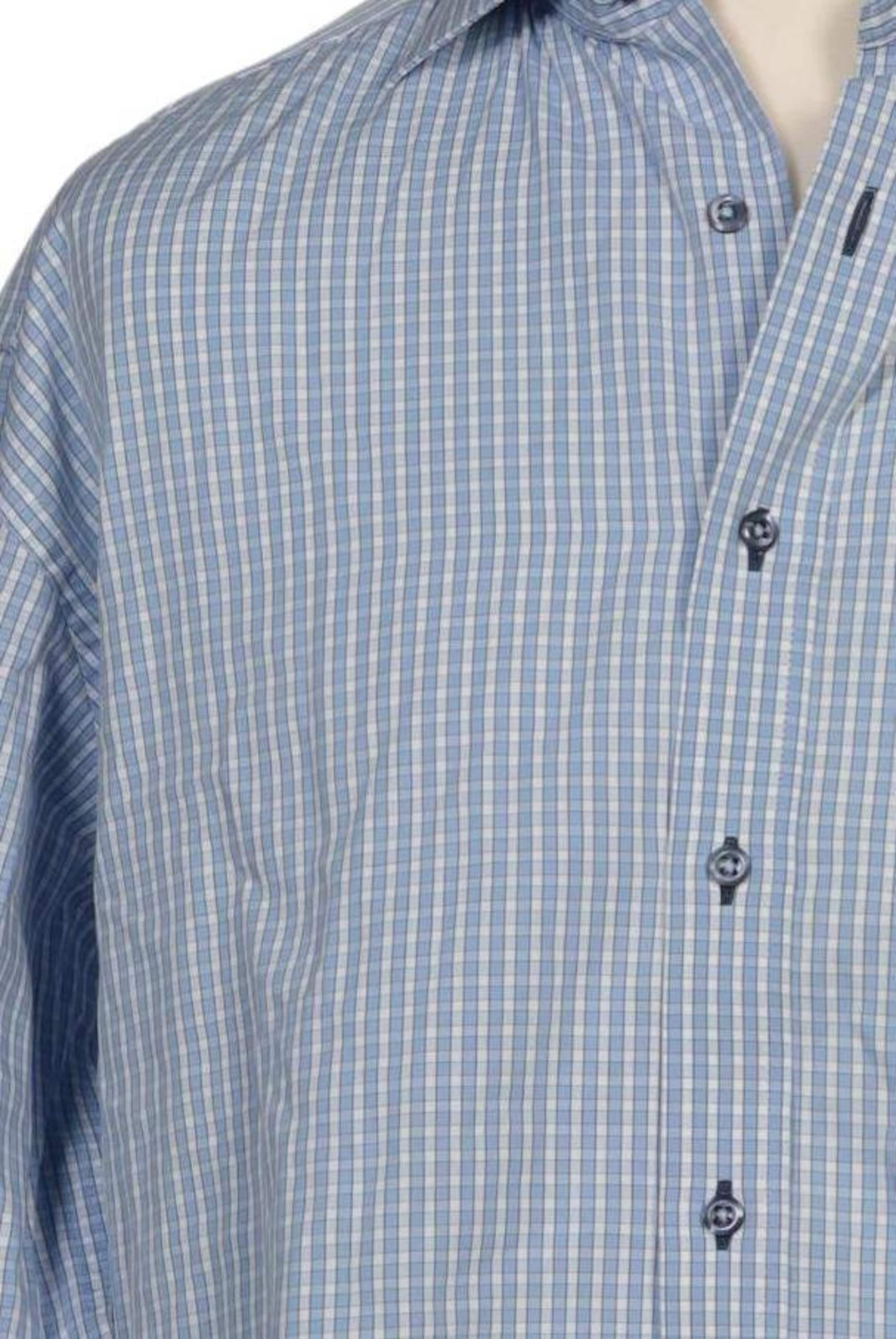 ETERNA Button Up Shirt in XL in Blue