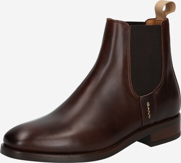 Chelsea Boots 'Fayy' GANT en marron : devant