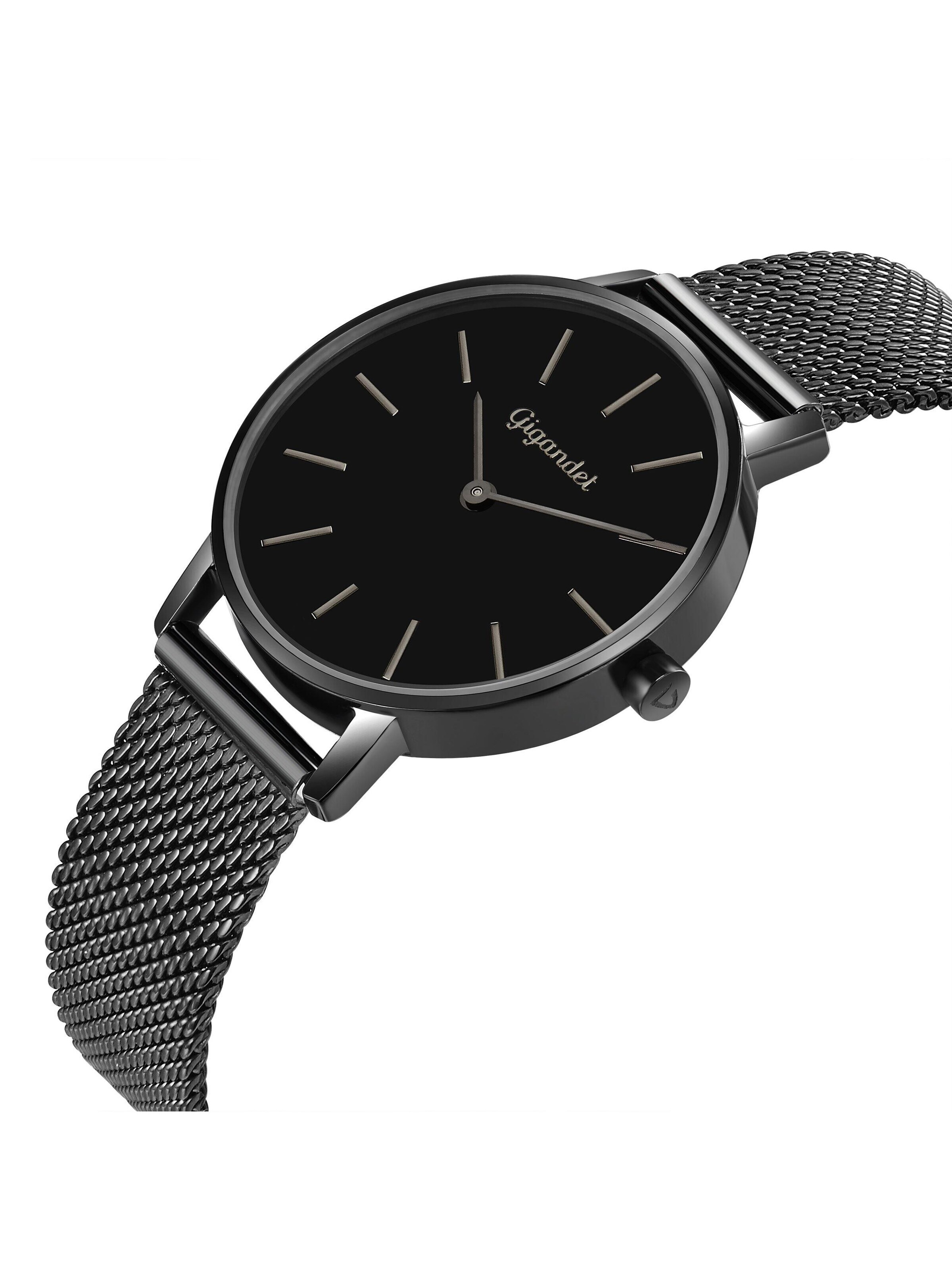 Gigandet Analog Watch 'MINIMALISM' in Black