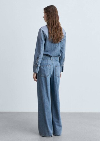 MANGO Loosefit Jeans 'Melissa' in Blau