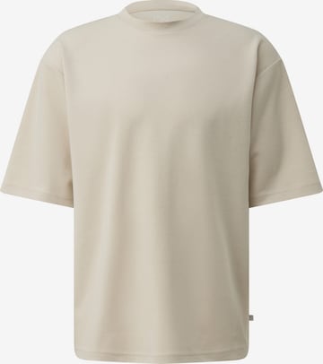 T-Shirt QS en beige : devant