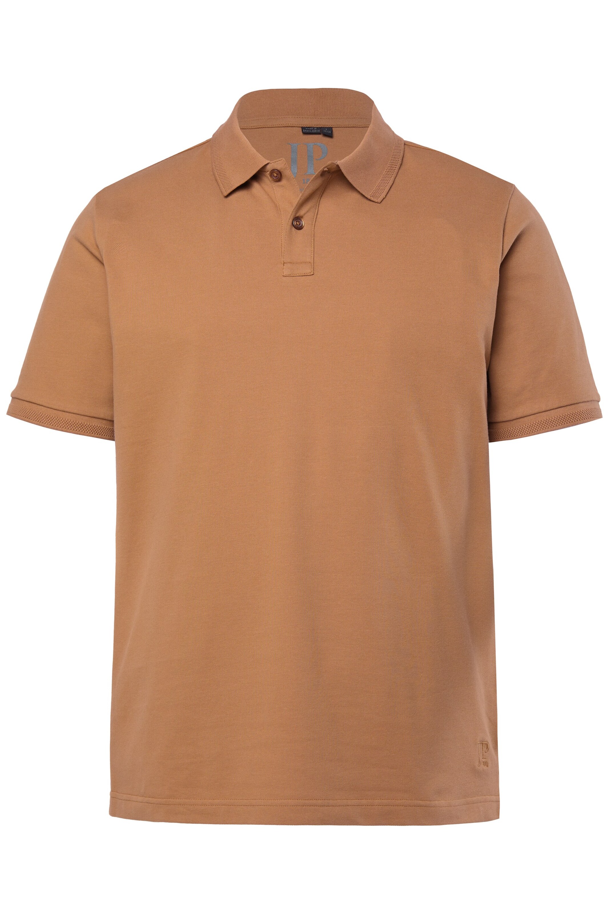 JP1880 Poloshirt in Braun: Vorderseite