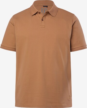 JP1880 Poloshirt in Braun: Vorderseite
