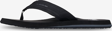 QUIKSILVER Zehentrenner in Schwarz: Vorderseite