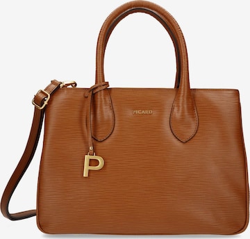Picard Handtas 'Calais' in Bruin: voorkant