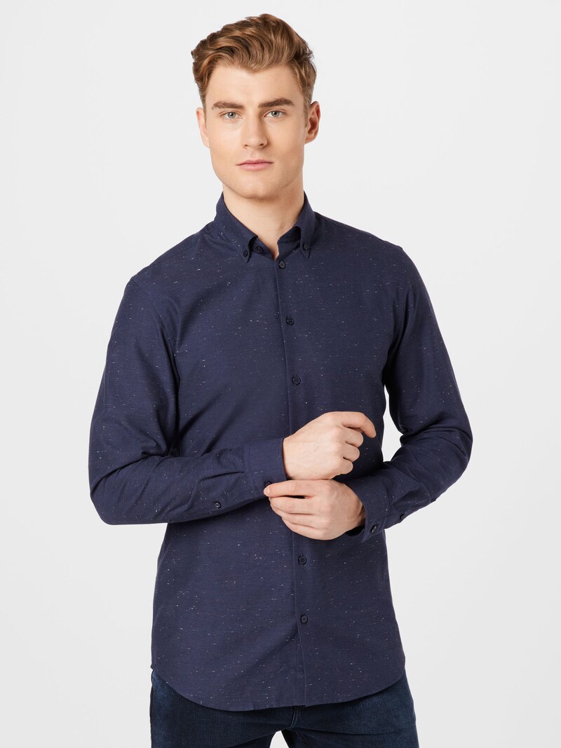 Button-up Shirts SELECTED HOMME Casual shirts Navy