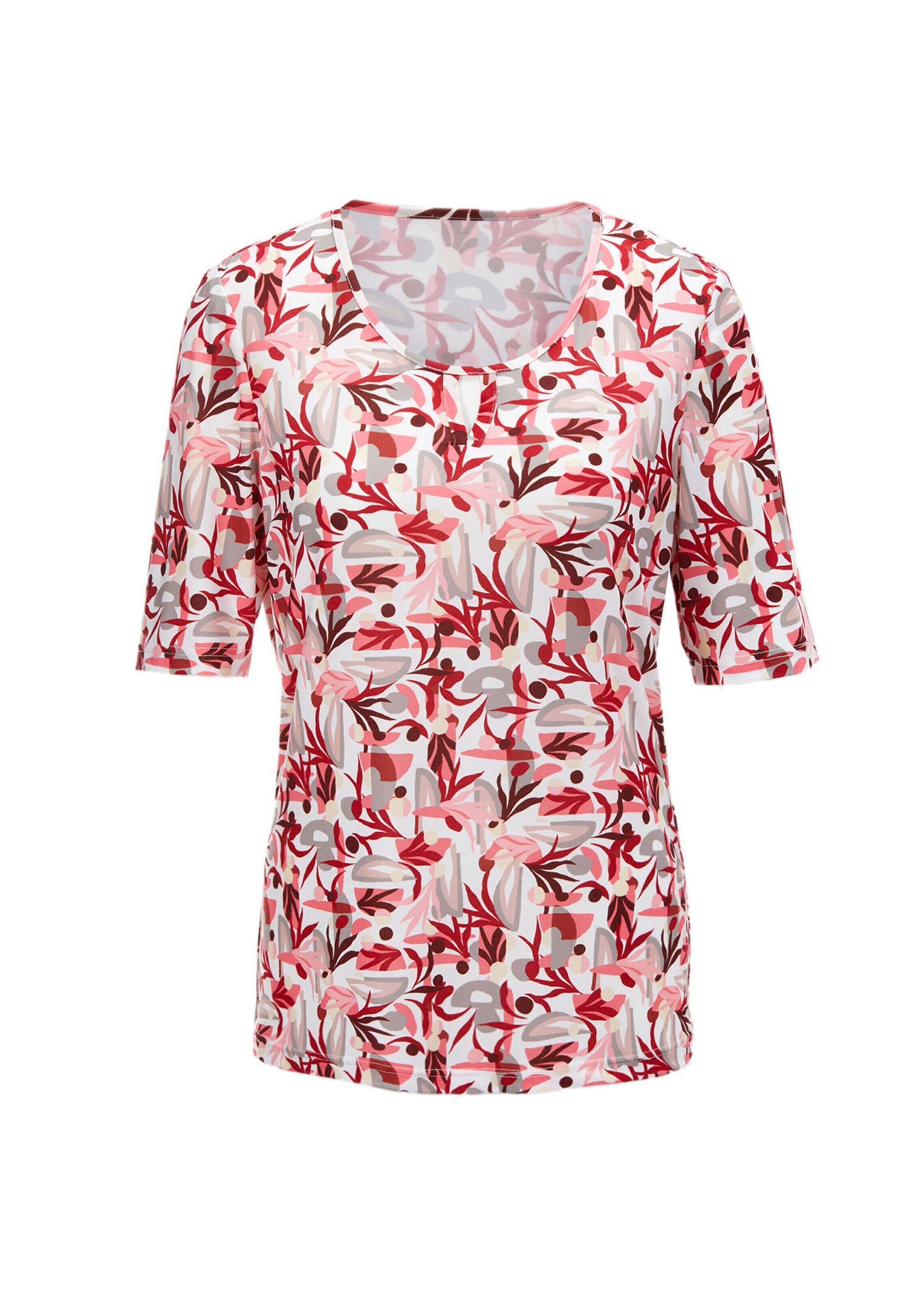 Goldner Shirt in Wit: voorkant