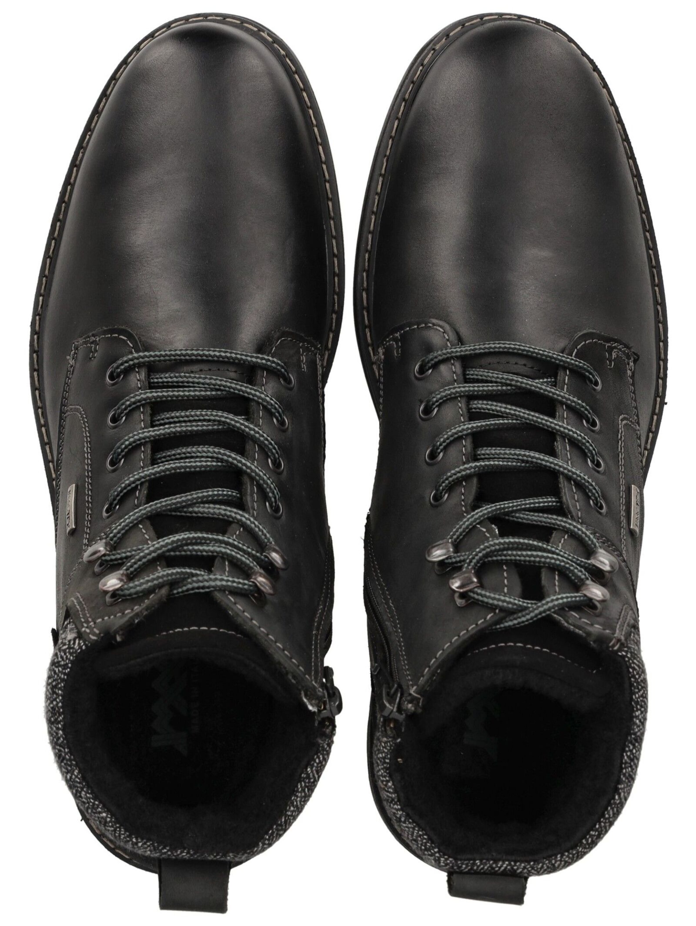 Bottines à lacets IMAC en noir