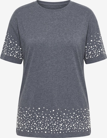 MIAMODA Shirt in Grey: front