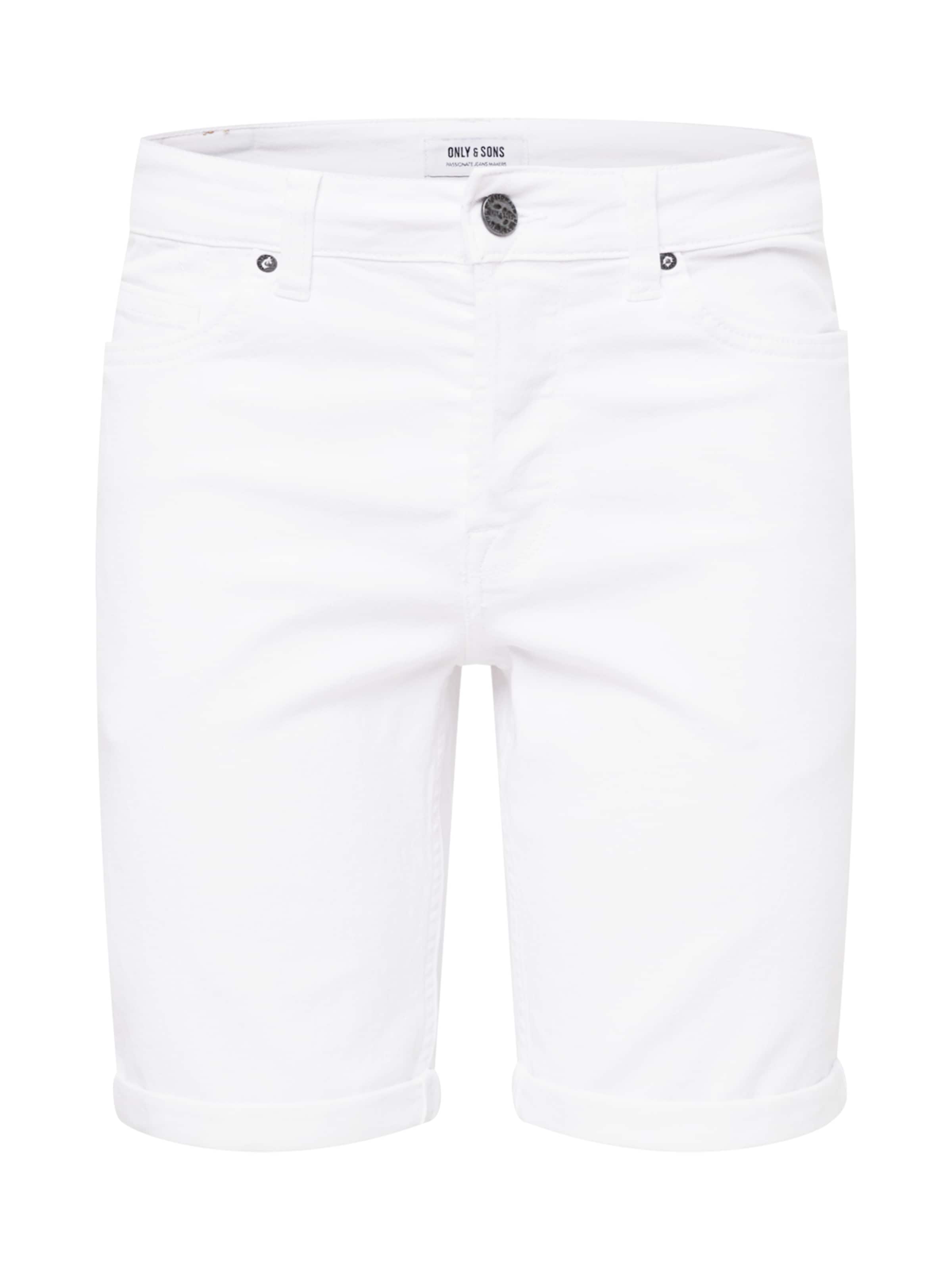 Men Pants | Only & Sons Jeans 'Ply' in White - GE42332